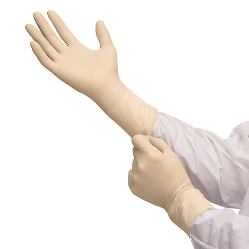 Gant de protection chimique latex stérile Kimtech Pure G5 30cm taille 7,5 photo du produit front L