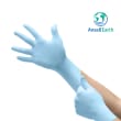 Gant de protection chimique nitrile Ansell TouchNTuff 92-670 bleu non poudré taille M photo du produit
