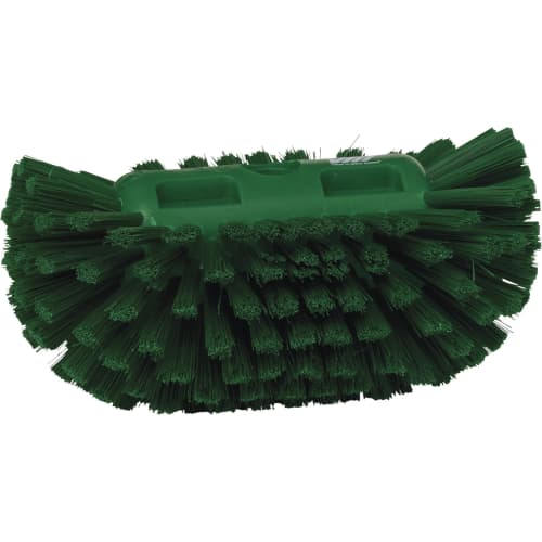 Brosse à cuves fibres médium alimentaire PLP 20,5cm vert Vikan photo du produit front L