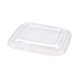 Couvercle RPET pour barquette biodégradable MB Pack 18x18 cm 800cc transparent photo du produit