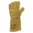 Gants de soudure lourde Coverguard Euroweld 330 croûte vachette orange dorée taille 11 photo du produit