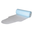 Bavoir Airlaid 50g/m² et PE 12µm à adhésifs sans poche bleu 40 x 97 cm PROP photo du produit