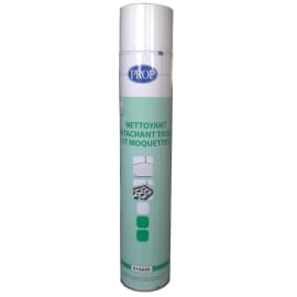 Nettoyant détachant tissus moquettes aérosol de 750ml PROP