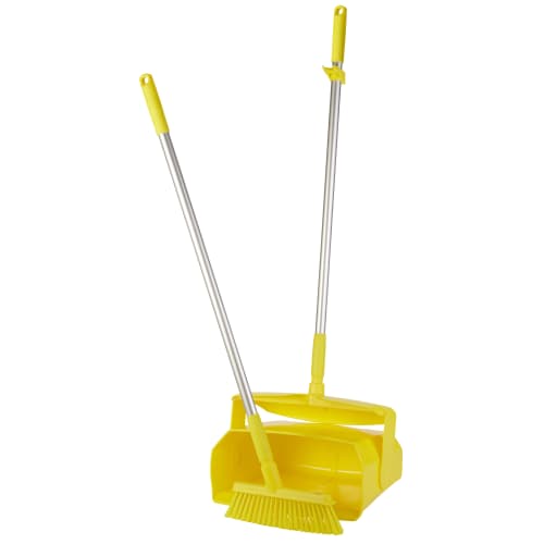 Ensemble pelle balayette alimentaire 35cm jaune Vikan photo du produit front L