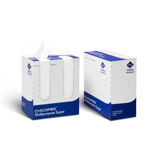 Essuyage non tissé Multipurpose Super Chicopée blanc 34 x 32 cm photo du produit front L