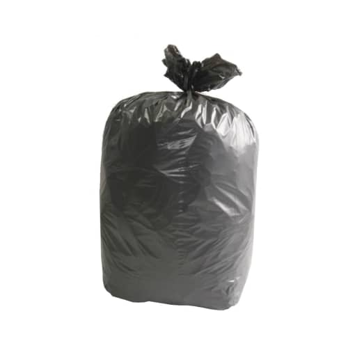 Sacs poubelle 100L Noir 49µ photo du produit front L