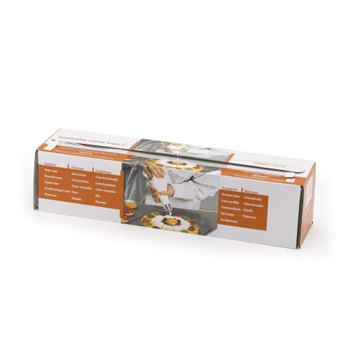 Poche pâtissière à angle droit MB Pack PE BD à usage unique transparente 30 x 55 cm photo du produit front L