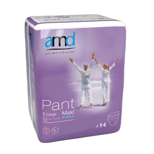 Slip absorbant AMD Pant Maxi taille XL photo du produit front L