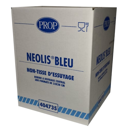 Essuyage non tissé Néolis bleu 32 x 38 cm photo du produit