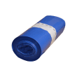 Sac plastique PE BD 130L bleu 38µm NF Jet'Sac photo du produit