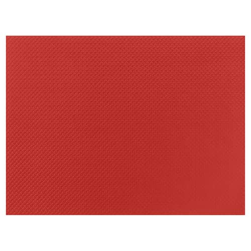 Set de table papier  30 x 40 cm rouge PEFC Manufacture de l'Éphémère photo du produit front L