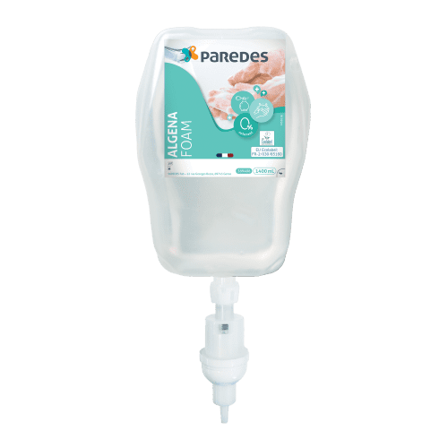 Mousse lavante Ecolabel Paredes Algena Foam recharge de 1400ml photo du produit front L