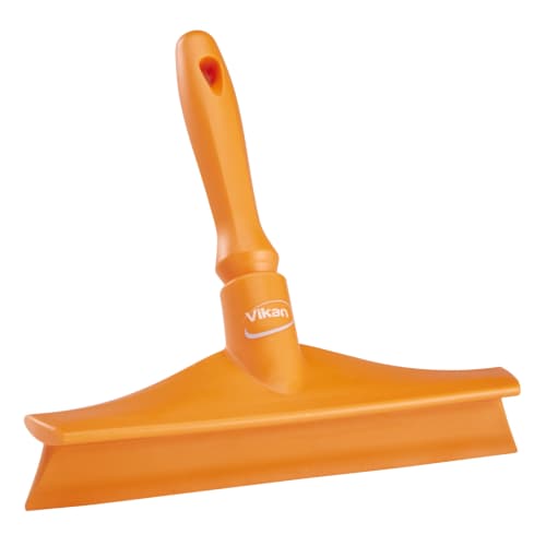 Raclette monolame alimentaire PLP caoutchouc 24,5cm orange Vikan photo du produit front L