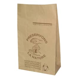 Sac papier 1 feuille 6L traitement anti-humidité W.S