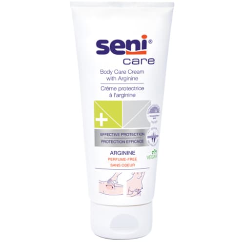 Crème protectrice corps à l'Arginine tube de 200ml Seni care photo du produit front L