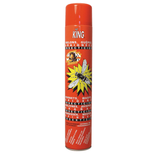 Insecticide anti-frelons guêpes King aérosol de 750ml photo du produit front L