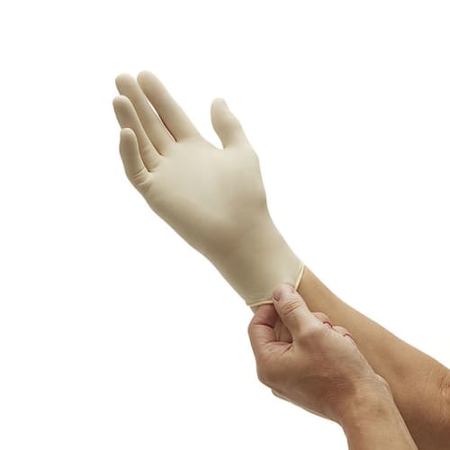Gant de protection chimique latex Kimtech Science Satin Plus taille M photo du produit front L