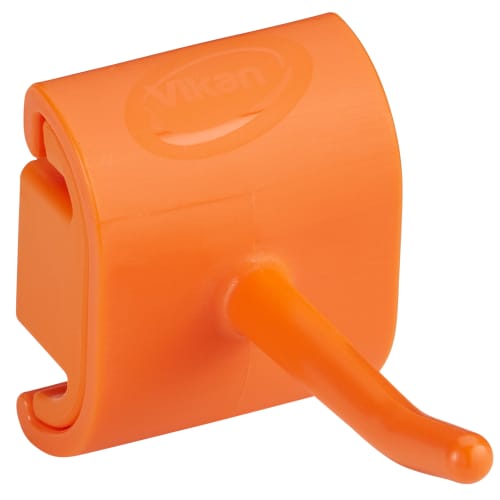 Support mural 1 crochet alimentaire PLP 4,1cm orange Vikan photo du produit front L