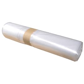 Sac plastique PE BD 110L transparent 100µm sans lien