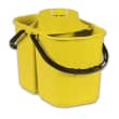 Seau bi-bac PLP 8L + 6L avec essoreur jaune Filmop photo du produit