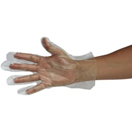 Gant à usage unique PE PROP transparent
