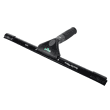 Raclette vitres pivotante ErgoTec® NINJA avec caoutchouc souple et barrette aluminium noir 35cm Unger photo du produit