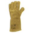 Gants de soudure lourde Coverguard Euroweld 330 croûte vachette orange dorée taille 10 photo du produit