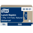 Serviette de table ouate 1 pli kraft 32,5 x 32,5 cm Tork photo du produit