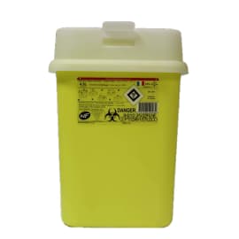 Collecteur boîte à aiguilles DASRI Stil Eco 4,5L Essentia+ NF X avec couvercle maxi