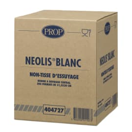 Essuyage non tissé Néolis blanc 31,5 x 38 cm Tork