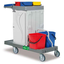 Chariot de ménage Alpha 6102 avec roues standards Filmop