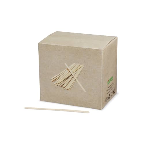 Agitateur de boisson bois 110 mm Alphaform photo du produit front L