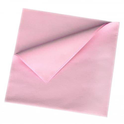 Essuyage microfibre non tissé NT100 rose 38 x 40 cm Decitex photo du produit front L