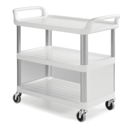 Kit parois inférieures Filmop blanches pour chariot de service Silver photo du produit front L