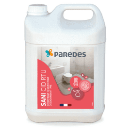Détartrant désinfectant Paredes SANI CID RTU bidon de 5L