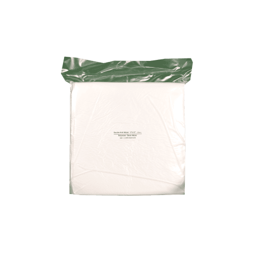 Essuyage 100% polyester double tricot blanc 30 x 30 cm Sidji photo du produit front L