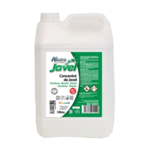 Eau de javel à 9,6% de chlore actif bidon de 5L photo du produit front L