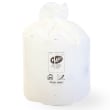 Sac plastique PE BD 110L blanc 21µm NF photo du produit