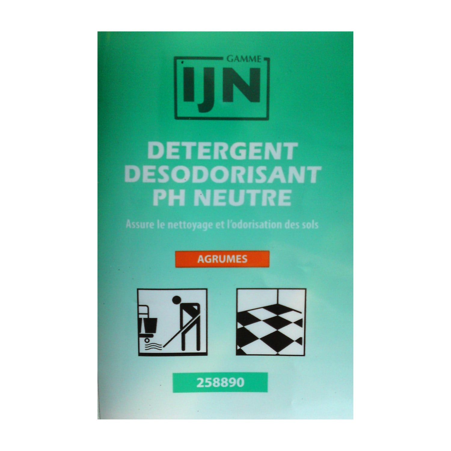 IJN détergent désodorisant neutre agrumes doses de 20ml photo du produit