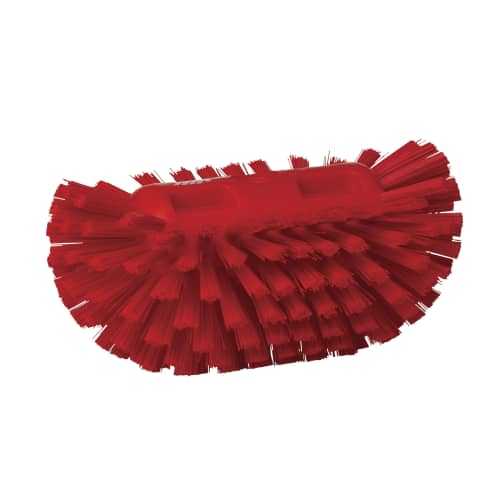 Brosse à cuve fibres dures alimentaire PLP 20,5cm rouge Vikan photo du produit front L