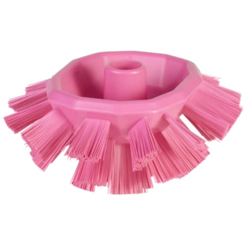 Brosse à cuves, 19 cm, Fibres dures alimentaire, Rose, Vikan photo du produit front L
