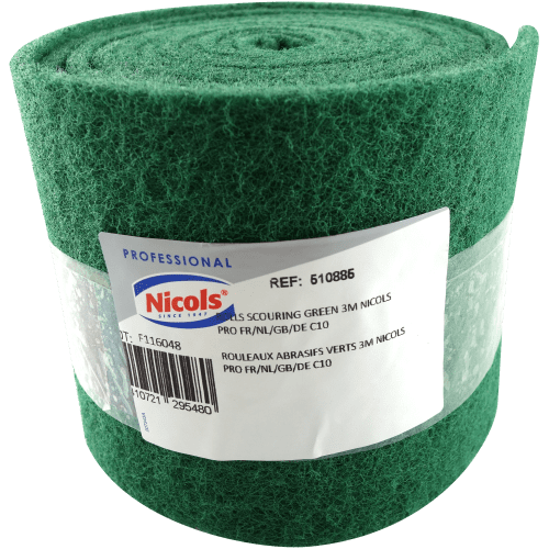 Rouleau abrasif 3m vert Nicols photo du produit front L