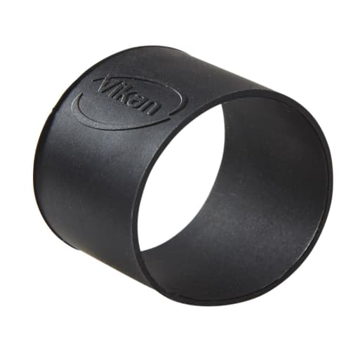 Collier d'identification caoutchouc Ø4cm noir Vikan photo du produit front L