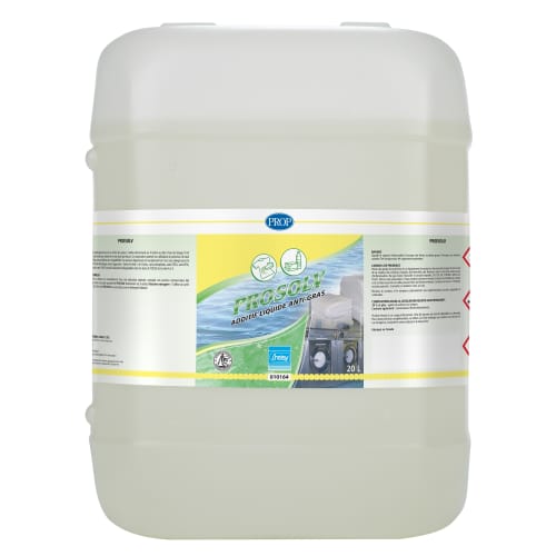 Prosol V détachant linge bidon de 20L PROP photo du produit front L