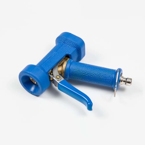 Pistolet antichoc bleu avec protection avant Brightwell photo du produit front L