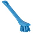 Brosse fibres médium avec rebord grattant alimentaire PLP 15cm bleu Vikan photo du produit