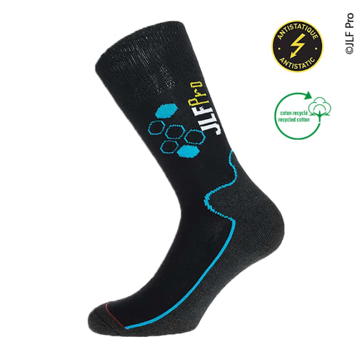 Chaussettes ajustables JLFPro Worker antistatique, taille 45/47 photo du produit front L