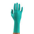 Gant de protection chimique salle blanche nitrile Ansell TouchNtuff 93-300 vert manchette 300 mm taille L photo du produit back S