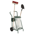 Chariot voirie métal Mobisac 110L vert Rossignol photo du produit