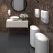 Distributeur d'essuie-mains pliés H2 mini blanc Tork photo du produit side S